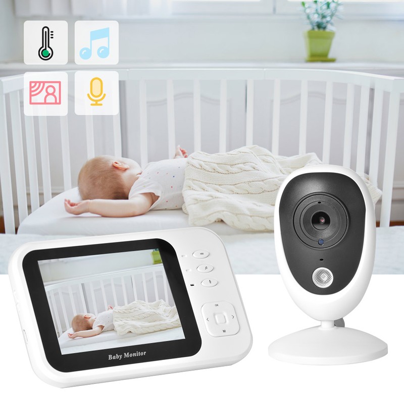 3.5in TFT Wireless Digital Baby Monitor IR Night Vision Intercom