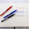 BAZIC Frizz Blue Erasable Gel Pen w/Grip