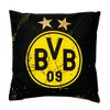Borussia Dortmund, BVB Pillow Stars Black/Yellow 40 x 40 cm