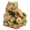 Brass Tiger Statue Sturdy Durable Brass Attract Wealth Fortune Easy