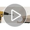 CCJH 6FT/72inch Sliding Barn Door Hardware Kit for Single Door