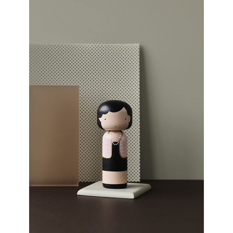 Lucie Kaas Wooden Figurine Coco Pink