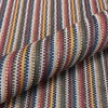 Plankroad Multicolor Zipper Stripe Upholstery Fabric 54"