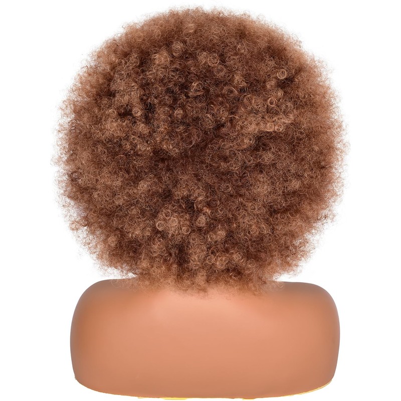 MURAME Afro Wigs for Black Women Short Curly Afro Wig