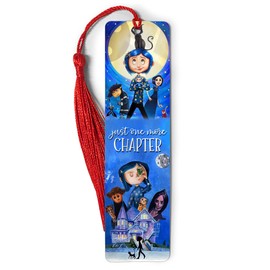 Bookmarks Ruler Metal Co-ra-line Tassels Cartoon Reading Movies Measure Collage Bookography Quote Bookworm for Book Bibliophile Gift Reading Christmas Ornament Markers Bookmark