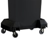 Heavy-Duty Dolly for 16/23 Gallon Slim Trash Can – 4-Wheel