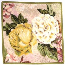 FEILER Towel Handkerchief, 40.04004.24505.0, Hand Towel, Handkerchief, 11.8 x 11.8 inches (30 x 30 cm), SECRET GARDEN Oliv