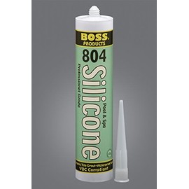 Boss 804 White Neut. Cure Silic. Ceramic Tile Grout 10.3 oz.