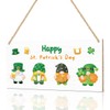 Happy St. Patrick's Day Sign Gnome St Patricks Day Decorations
