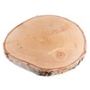 Rayher Hobby Birch Disc, Wood, Brown, 25 - 28 cm