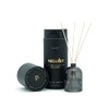Paddywax Petite Collection Scented Oil Reed Diffuser, Mini - 1.5-Ounce, Black-Smoke