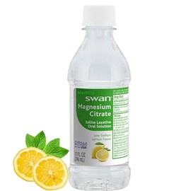Citrato de Magnesio, Solución Oral, Sabor Natural Limón - Laxantes para el estreñimiento de acción rápida. Laxantes para el estreñimiento, suavizantes