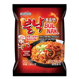 Paldo Bulnak Pan Noodle Irresistable Sweet Spicy Ramen, 4.58 Ounce (Pack of 4)