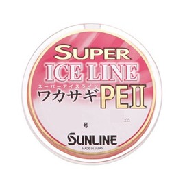 サンライン(SUNLINE) PEライン スーパーアイスライン ワカサギPE II 60m 0.4号 3本 3色