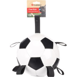 Flamingo HS Towa Football with Ribbons Large 19 cm White/Black