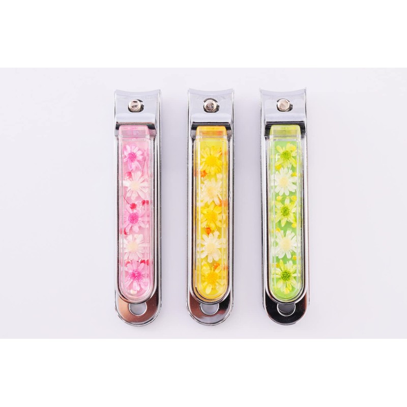 Nikken Cutlery Nail Clippers NAILIUM Vitamin Yellow NU-13Y