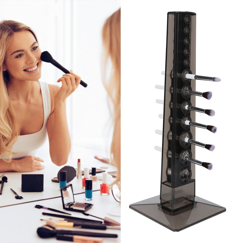Acrylic Pen Display Stand Flexible Keep Tidy Multifunctional Eyebrow Pen