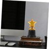 KICHOUSE Miniature Star Trophies 8pcs Sports Achievement Awards Football Soccer