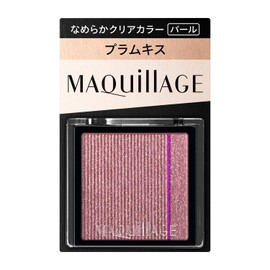 Maquillage VI316 Customizable Eye Color, Single, Smooth Clear Color, Plum Kiss (Pearl), Eye Shadow Main Unit, 0.04 oz (1 g)