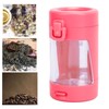 Magnifying Jar Portable Rechargeable Keep Humidity Mini Air Tight Storage
