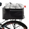 TTBDDM Bicycle Pannier Rack Bag, Bicycle Rear Bag with Reflective
