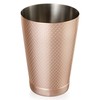 Barfly 18 oz. Diamond Lattice Shaker, Copper Plated