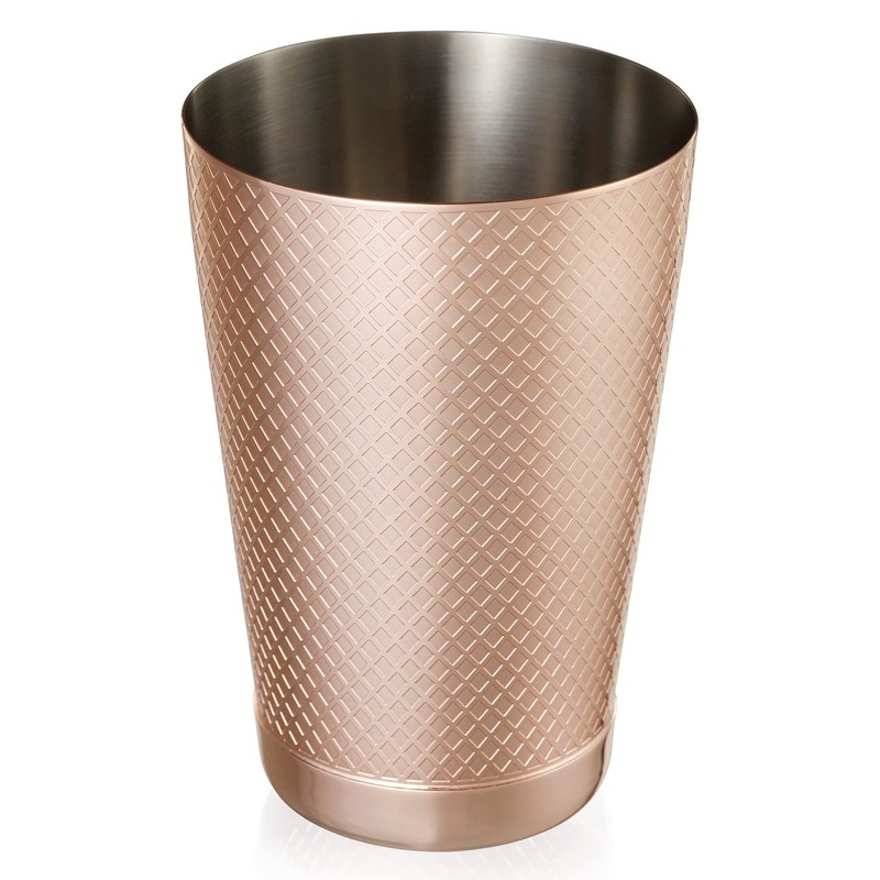 Barfly 18 oz. Diamond Lattice Shaker, Copper Plated
