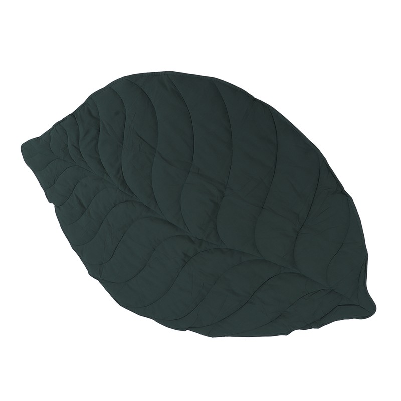 Leaf Shaped Rug Multipurpose Soft Comfortable Special Shaped Baby Crawling