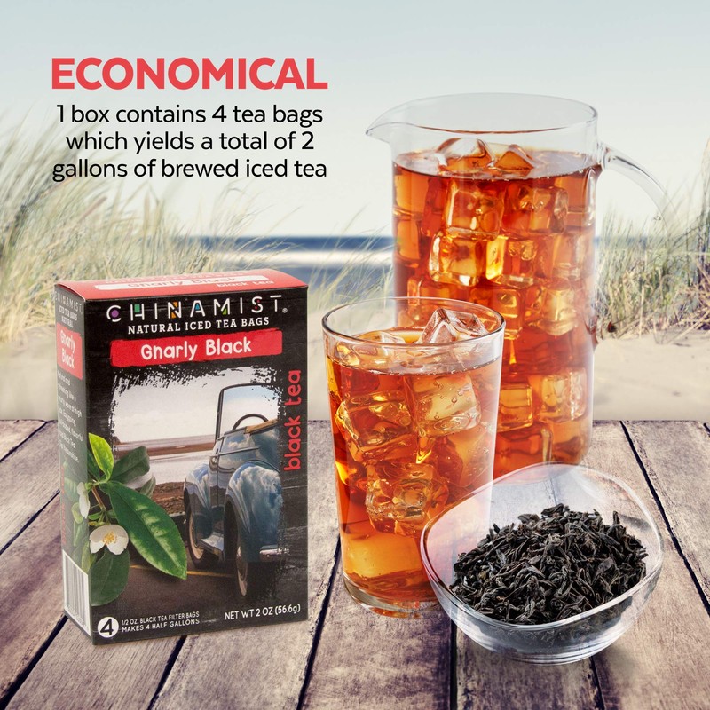 China Mist Iced Tea – Gnarly Black Tea Infusion –