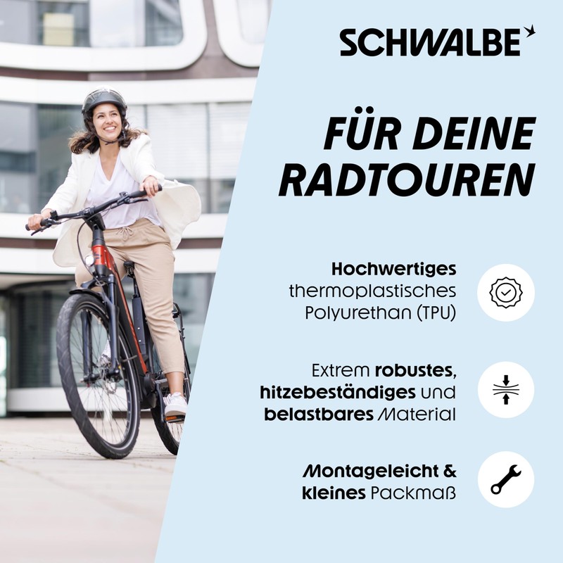 Schwalbe Aerothan Inner Tube - Bicycle Inner Tubes for Urban,