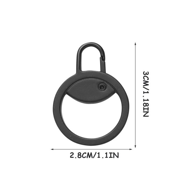 1pcs Gold Zipper Pull Replacement, Detachable Metal Zipper Puller Zip