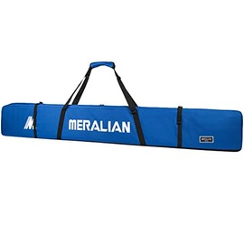 Padded Ski Bag,Waterproof Full Padded Single Ski Travel Bag with Adjustable Shoulder Strap.