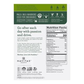 Maca Navitas Organics 8 Oz Polvo