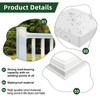 5 x 5 Post Cap & Base Set, Vinyl Fence