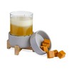 Candle Warmers ETC 2-in-1 Wooden Pedestal Fragrance Warmer
