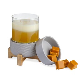 Candle Warmers ETC 2-in-1 Wooden Pedestal Fragrance Warmer