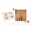 wooden edition backgammon