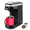 CHULUX Single Serve Coffee Maker for K Capsule and Ground