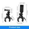 WJUAN Pack of 2 Camera Mount, Bicycle Mount, with 1/4