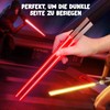 SithSticks® 2 Bright Red Sticks | LED Light Saber Sticks