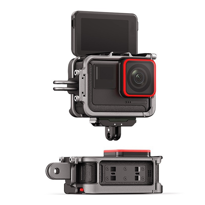 Aluminum Alloy Camera Cage Shockproof Camera Protective Frame with Cold