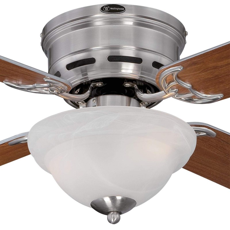 Westinghouse Lighting 7230400 Hadley Indoor Ceiling Fan with Light, 42