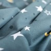 Damier Fitted Sheet, 100 x 200 cm, Blue Star Print