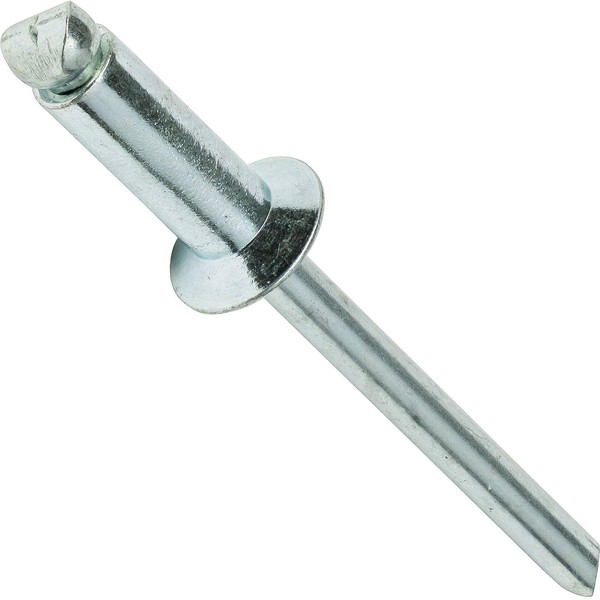 Aluminum Pop Rivets 5/32" x 3/8" Steel Mandrel Flat Countersunk