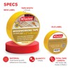 XFasten Double Sided Woodworking Tape 1/2" x 36 Yards (4-Pack)