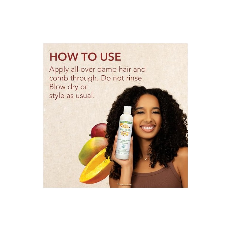 Creme of Nature Mango & Shea Butter Ultra Moisturizing Leave-in