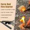 VVAAGG 4 Inch Large Ferro Rods, Survival Flint Fire Starter