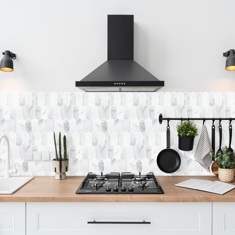 Vamos Tile Upgraded Thicker Design Peel and Stick Backsplash Tile,