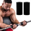 Empuñadura mancuernas, Barras de entrenamiento de pesas gruesas, silicona gruesa