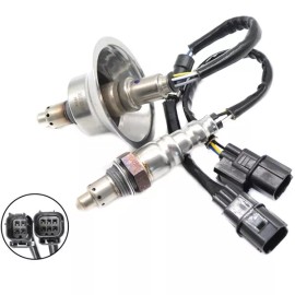 REACH For 2016-2021 Honda Civic Turbocharged 2.0L L4 2X Oxygen O2 Sensor Upstream+Down